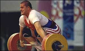 Giles Greenwood at the Commonwealth Games 2002