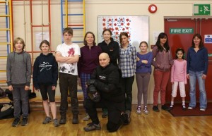 Colin McNulty and some Manchester Self Defence students