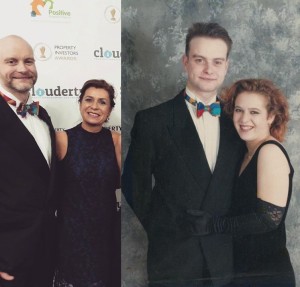 Colin McNulty Tuxedo 20 years apart